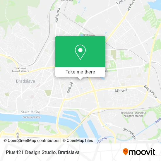 Plus421 Design Studio map