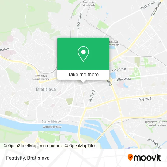 Festivity map