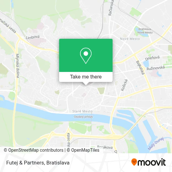 Futej & Partners map