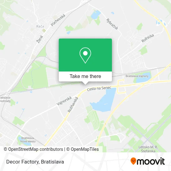 Decor Factory map