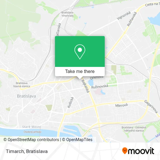 Timarch map