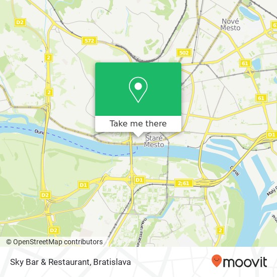 Sky Bar & Restaurant map