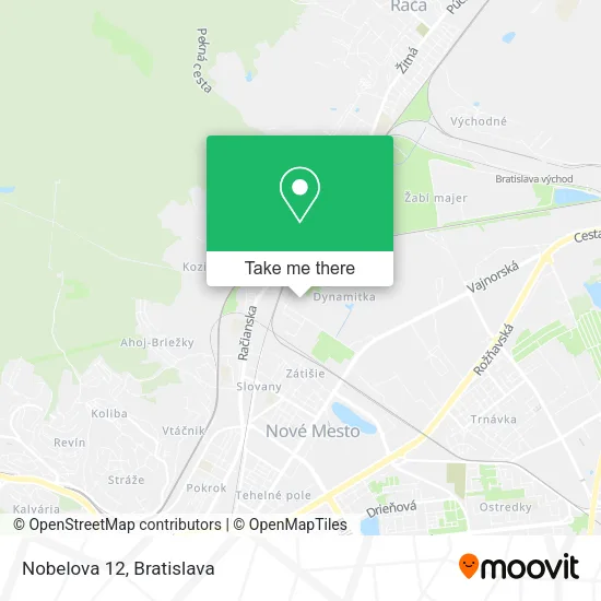 Nobelova 12 map