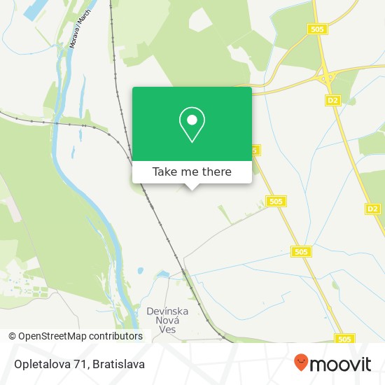 Opletalova 71 map