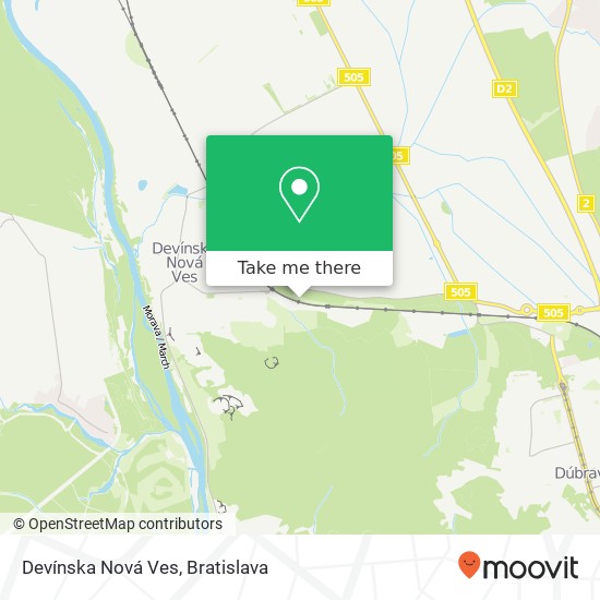 Devínska Nová Ves map