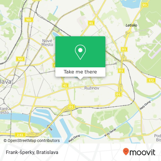 Frank-šperky map