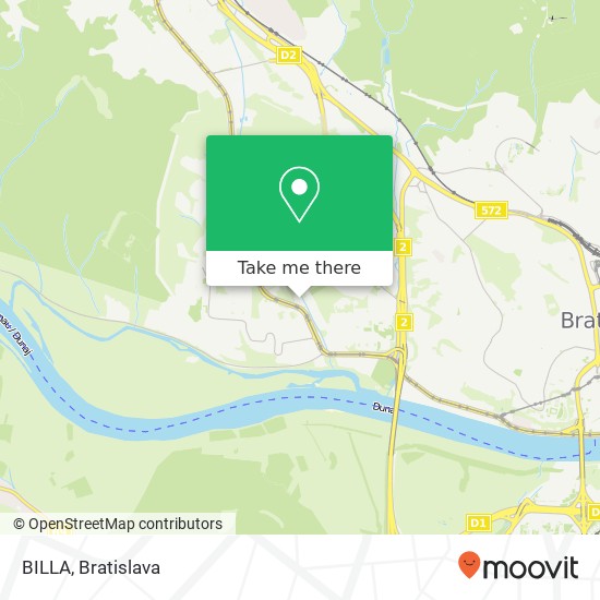 BILLA map