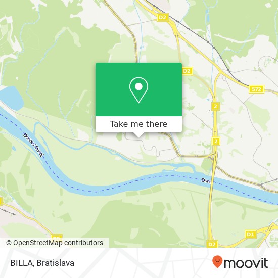 BILLA map