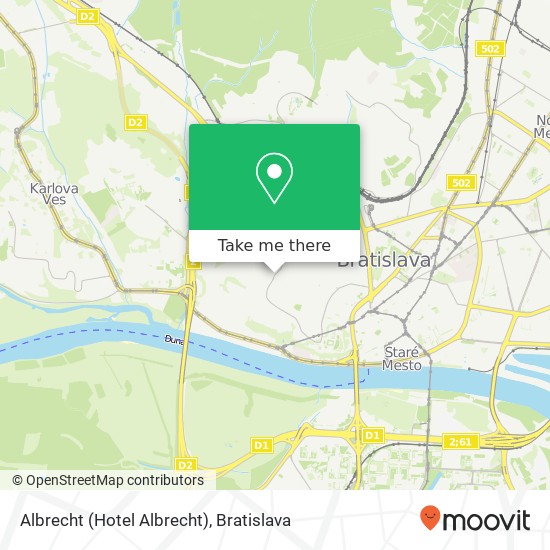 Albrecht (Hotel Albrecht) map