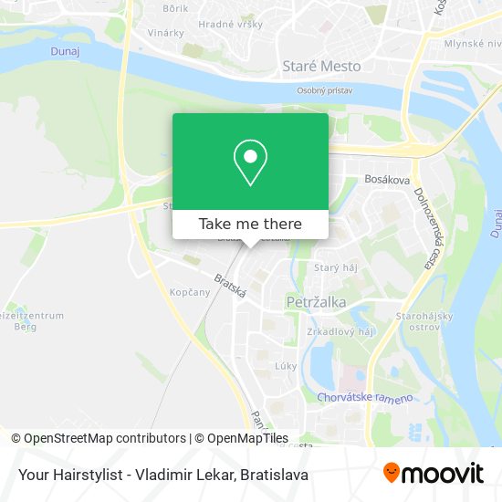 Your Hairstylist - Vladimir Lekar map