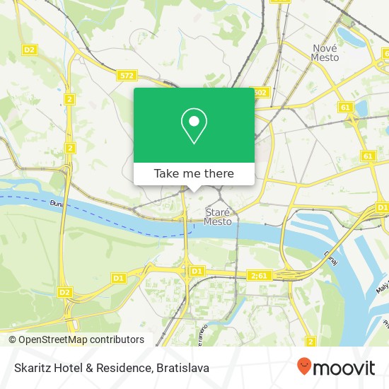 Skaritz Hotel & Residence map