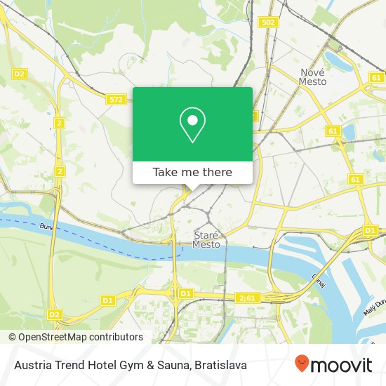 Austria Trend Hotel Gym & Sauna map
