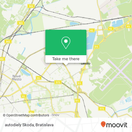 autodiely Skoda map