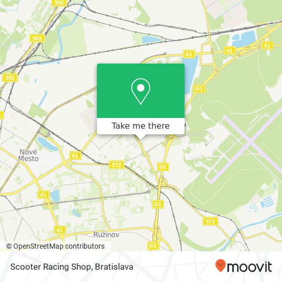 Scooter Racing Shop map