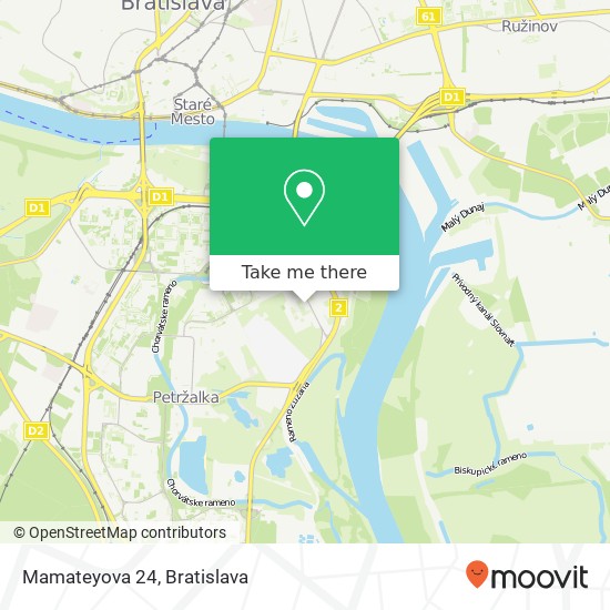 Mamateyova 24 map