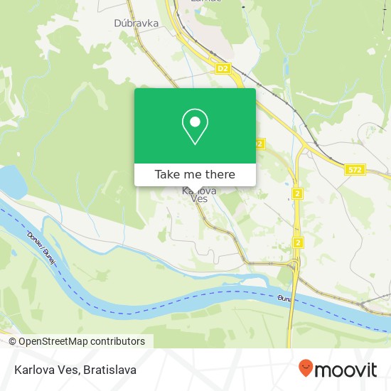 Karlova Ves map