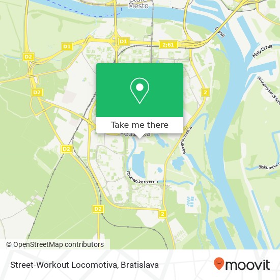 Street-Workout Locomotiva map