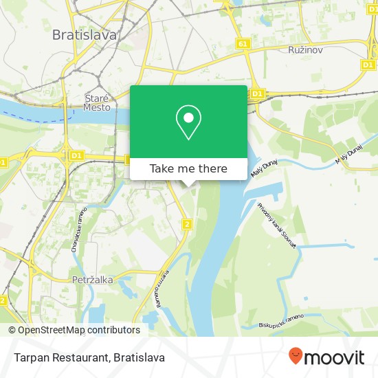 Tarpan Restaurant map