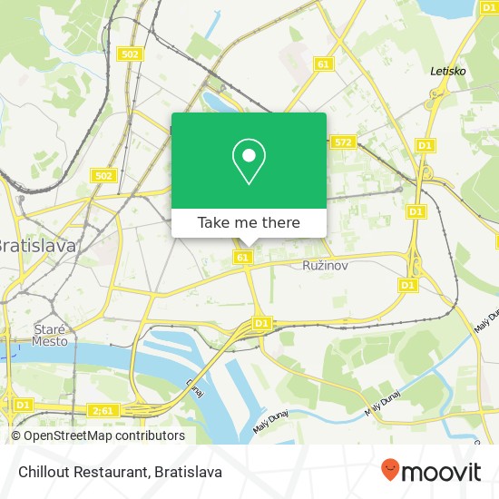 Chillout Restaurant map