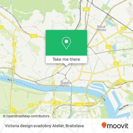 Victoria design-svadobný Ateliér map