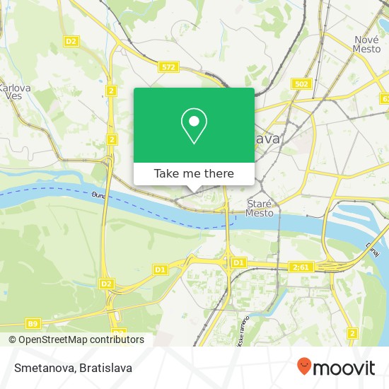 Smetanova map