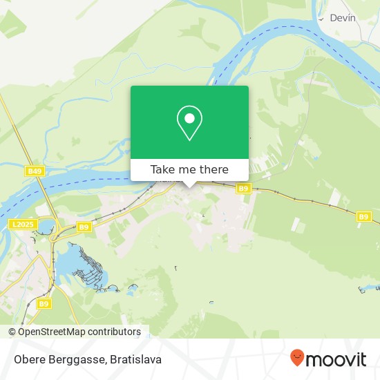 Obere Berggasse map