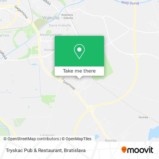 Tryskac Pub & Restaurant map