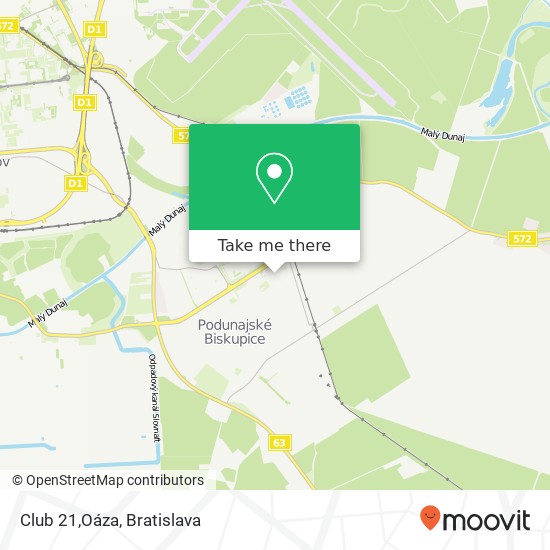 Club 21,Oáza map