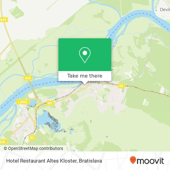 Hotel Restaurant Altes Kloster map