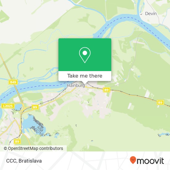 CCC, 2410 Hainburg an der Donau map