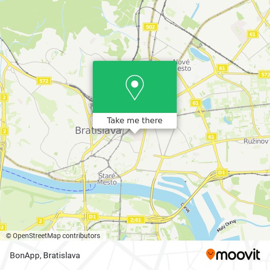 BonApp map