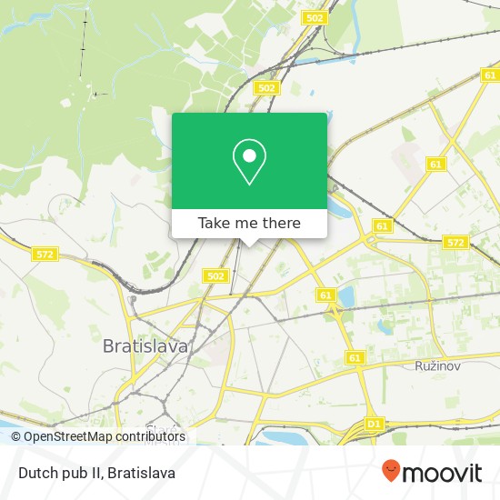Dutch pub II map