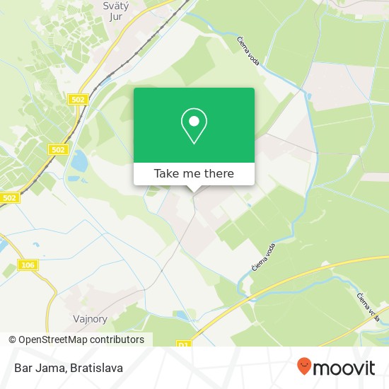 Bar Jama map
