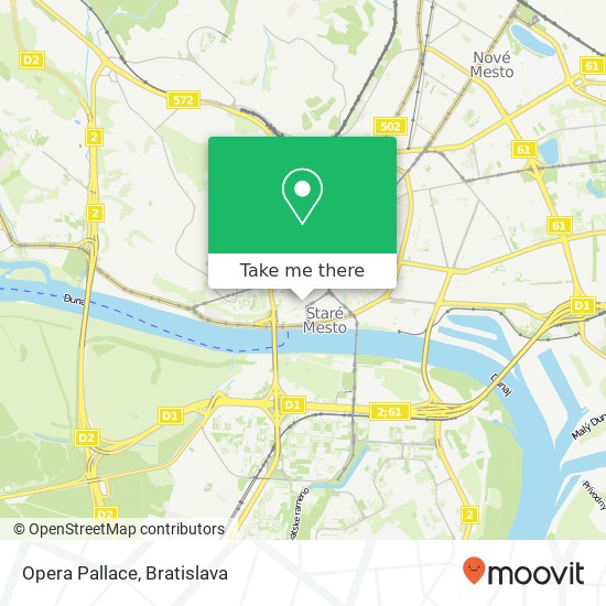 Opera Pallace map