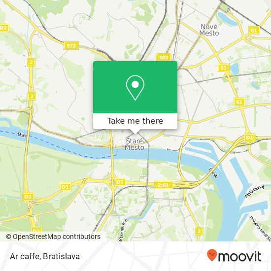 Ar caffe map