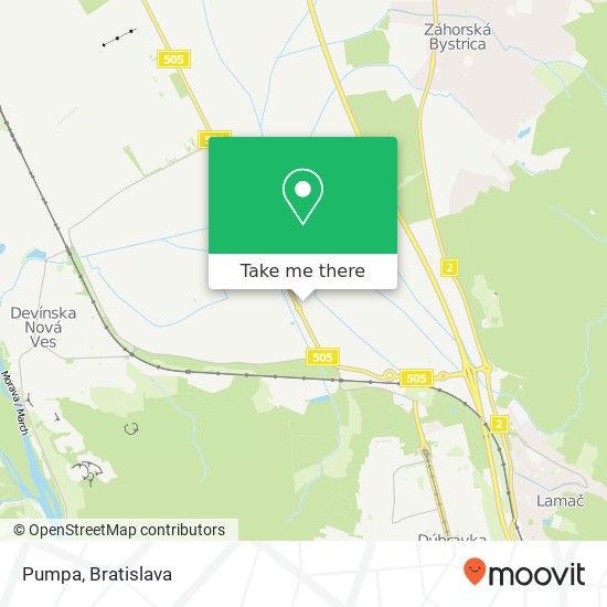 Pumpa map