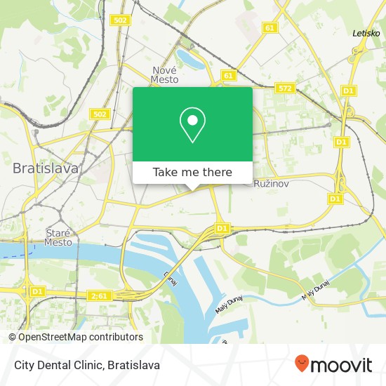 City Dental Clinic map