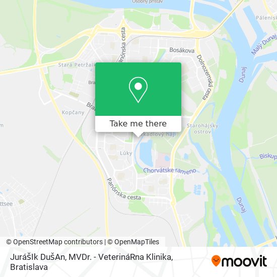 JurášIk DušAn, MVDr. - VeterináRna Klinika map