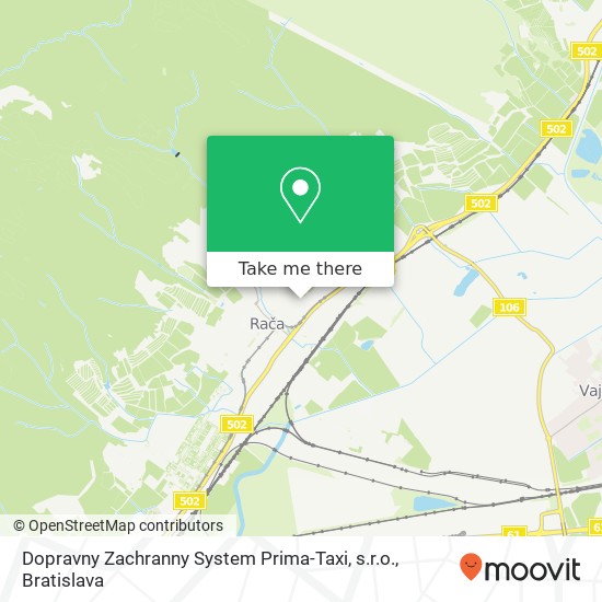 Dopravny Zachranny System Prima-Taxi, s.r.o. map