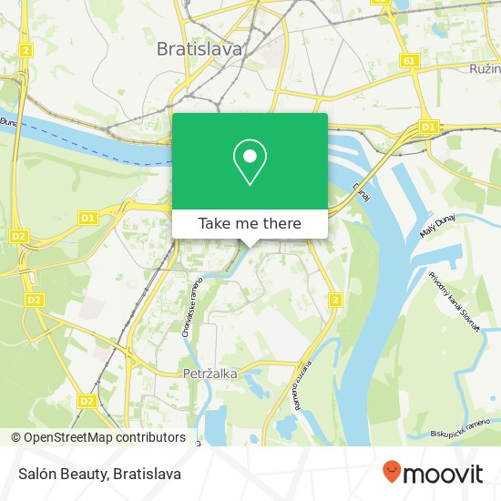 Salón Beauty map