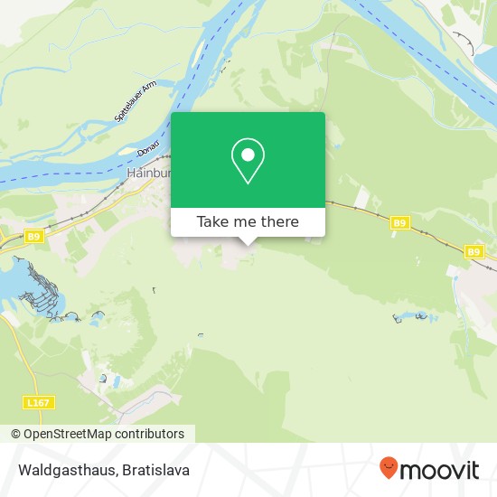 Waldgasthaus map