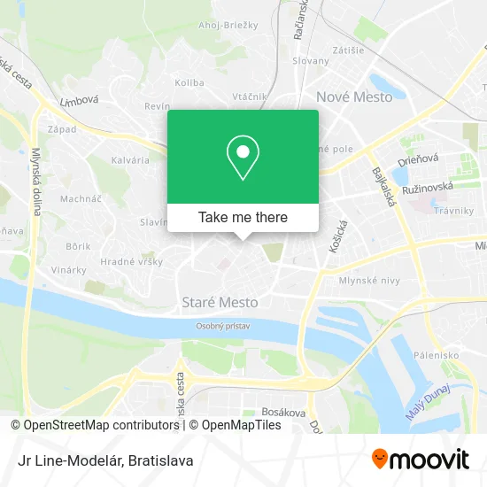 Jr Line-Modelár map