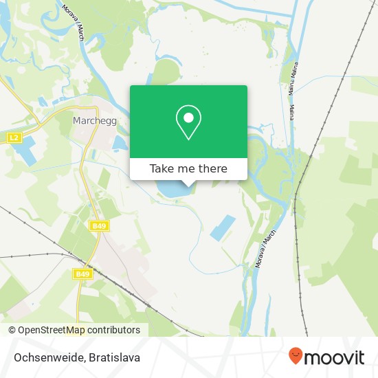 Ochsenweide map