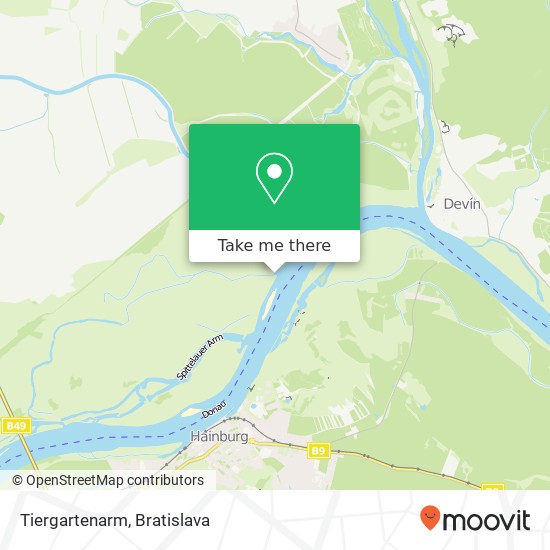 Tiergartenarm map