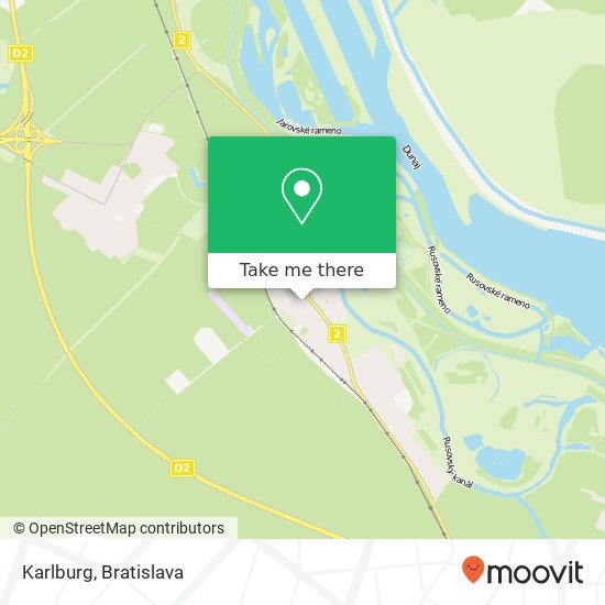 Karlburg map