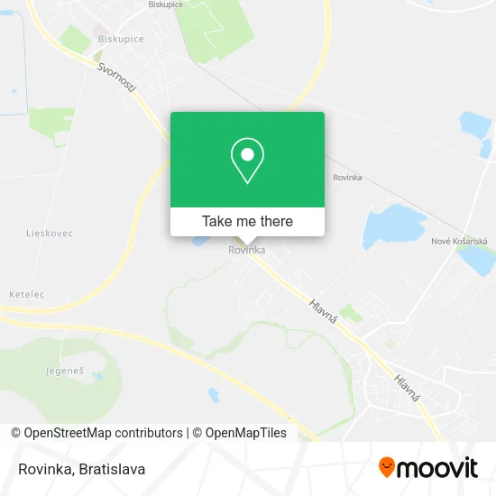 Rovinka map