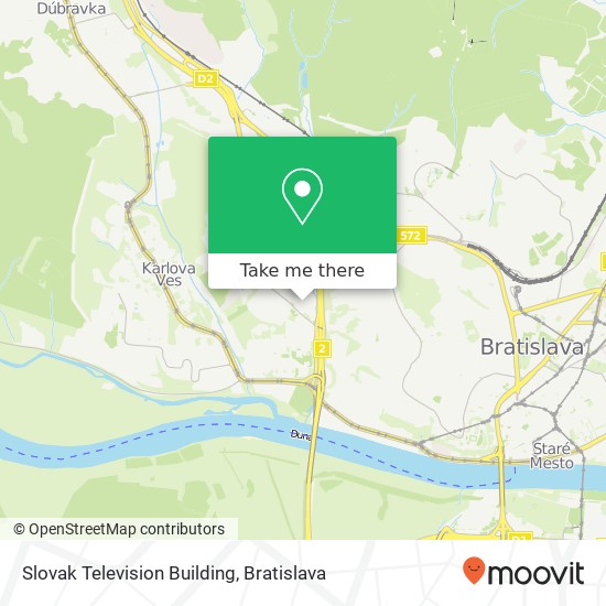 Slovak Television Building map