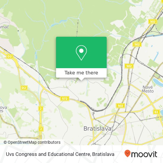 Uvs Congress and Educational Centre map