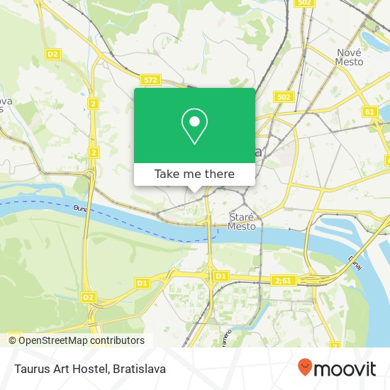 Taurus Art Hostel map