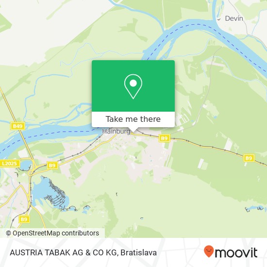 AUSTRIA TABAK AG & CO KG map